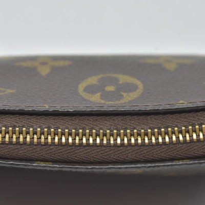 $890 2007 Louis Vuitton Monogram Mini Pochette Accessories Pouch DU4027