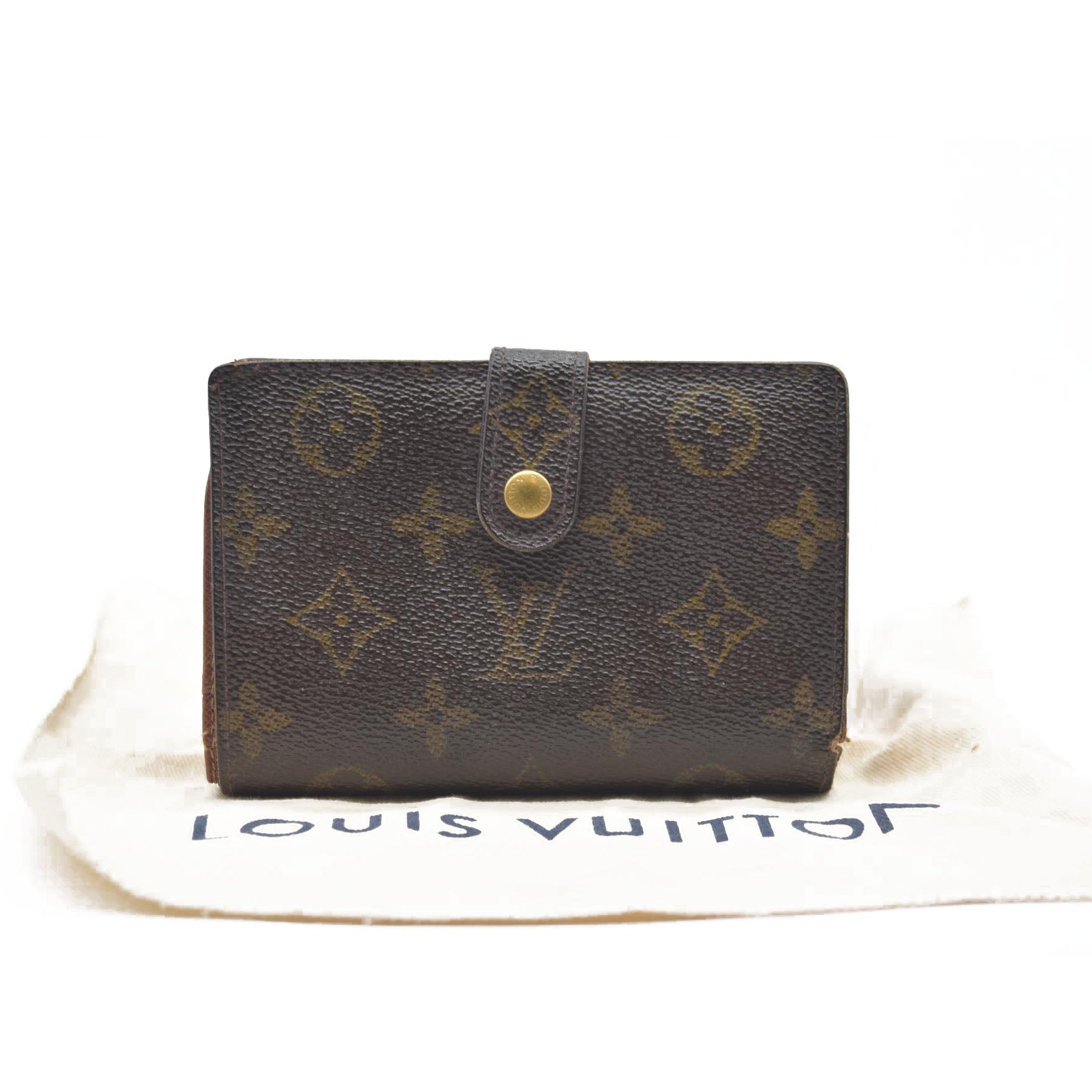 $750 Louis Vuitton Vintage 2001 Viennois Wallet