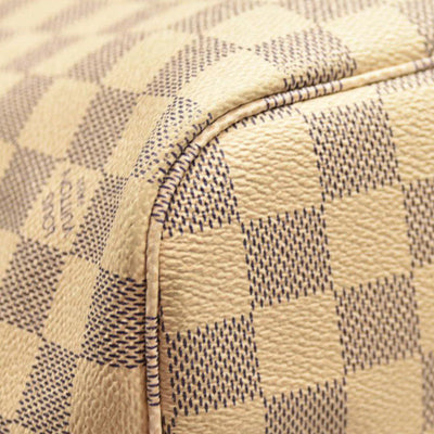 Louis Vuitton  Damier Azur Neo Neverfull MM Rose Ballerine SR2166