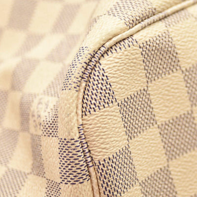 Louis Vuitton  Damier Azur Neo Neverfull MM Rose Ballerine SR2166