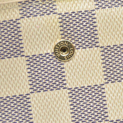 Louis Vuitton Damier Azur Agenda PM Notebook Cover White RA3149