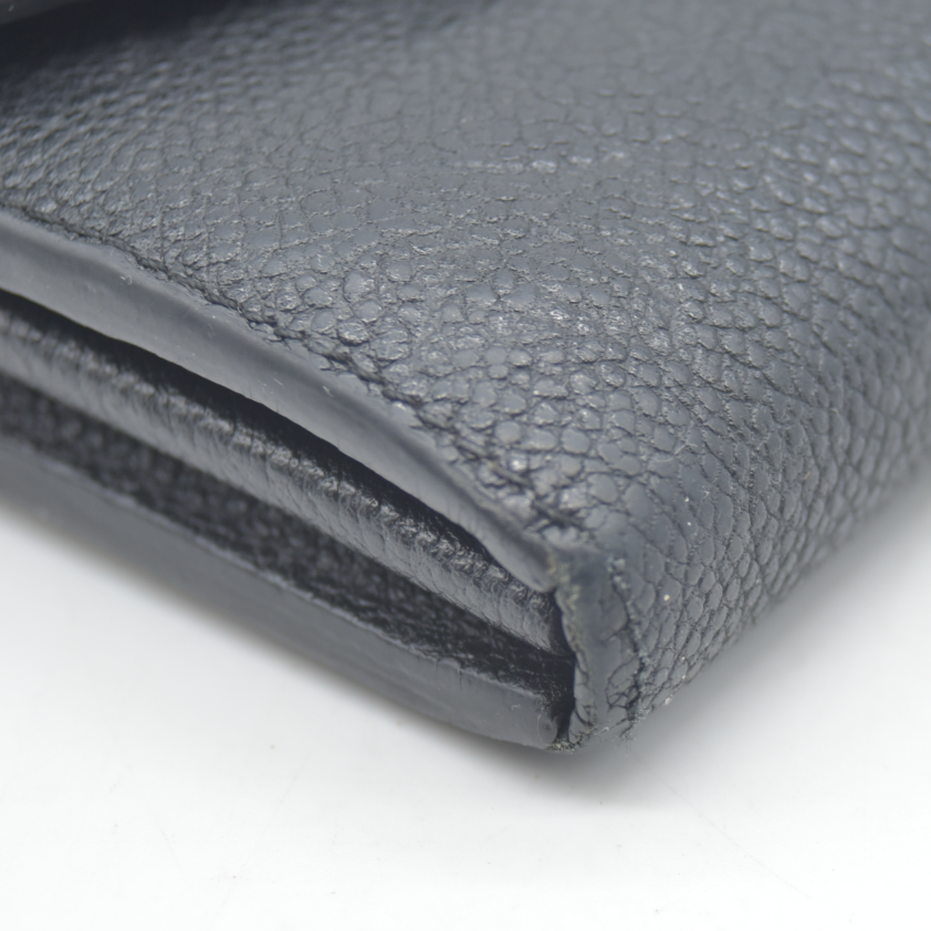 $950 Louis Vuitton  Empreinte Sarah Wallet NM Black 2017 CA1167