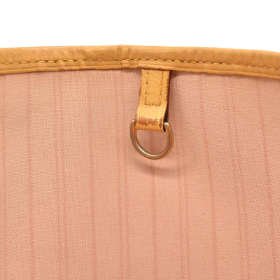 Louis Vuitton  Damier Azur Neo Neverfull MM Rose Ballerine SR2166