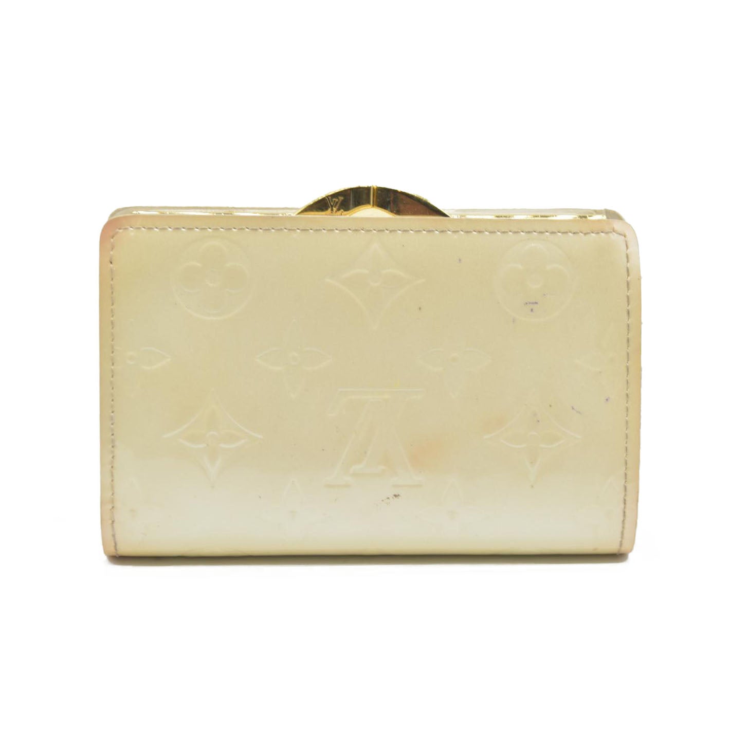 $935 Louis Vuitton 2005 Monogram Vernis French Purse