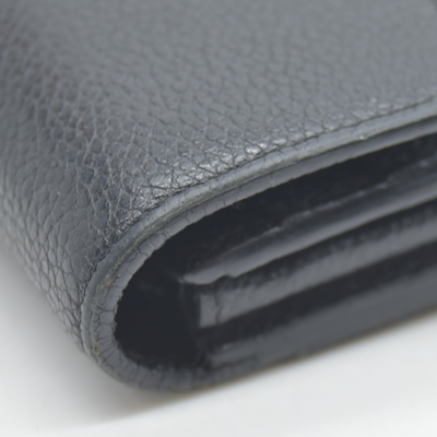 $950 Louis Vuitton  Empreinte Sarah Wallet NM Black 2017 CA1167