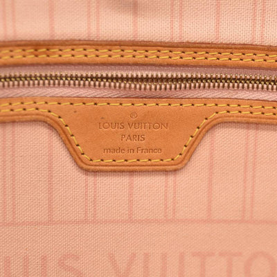 Louis Vuitton  Damier Azur Neo Neverfull MM Rose Ballerine SR2166