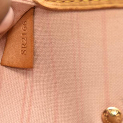 Louis Vuitton  Damier Azur Neo Neverfull MM Rose Ballerine SR2166