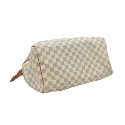 $1630 Louis Vuitton Damier Azur Speedy 30 BA1192 CONSIGNMENT