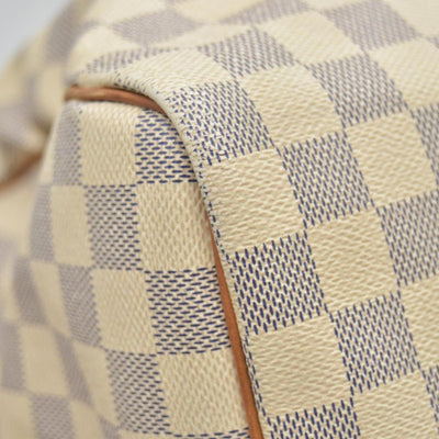$1630 Louis Vuitton Damier Azur Speedy 30 BA1192 CONSIGNMENT