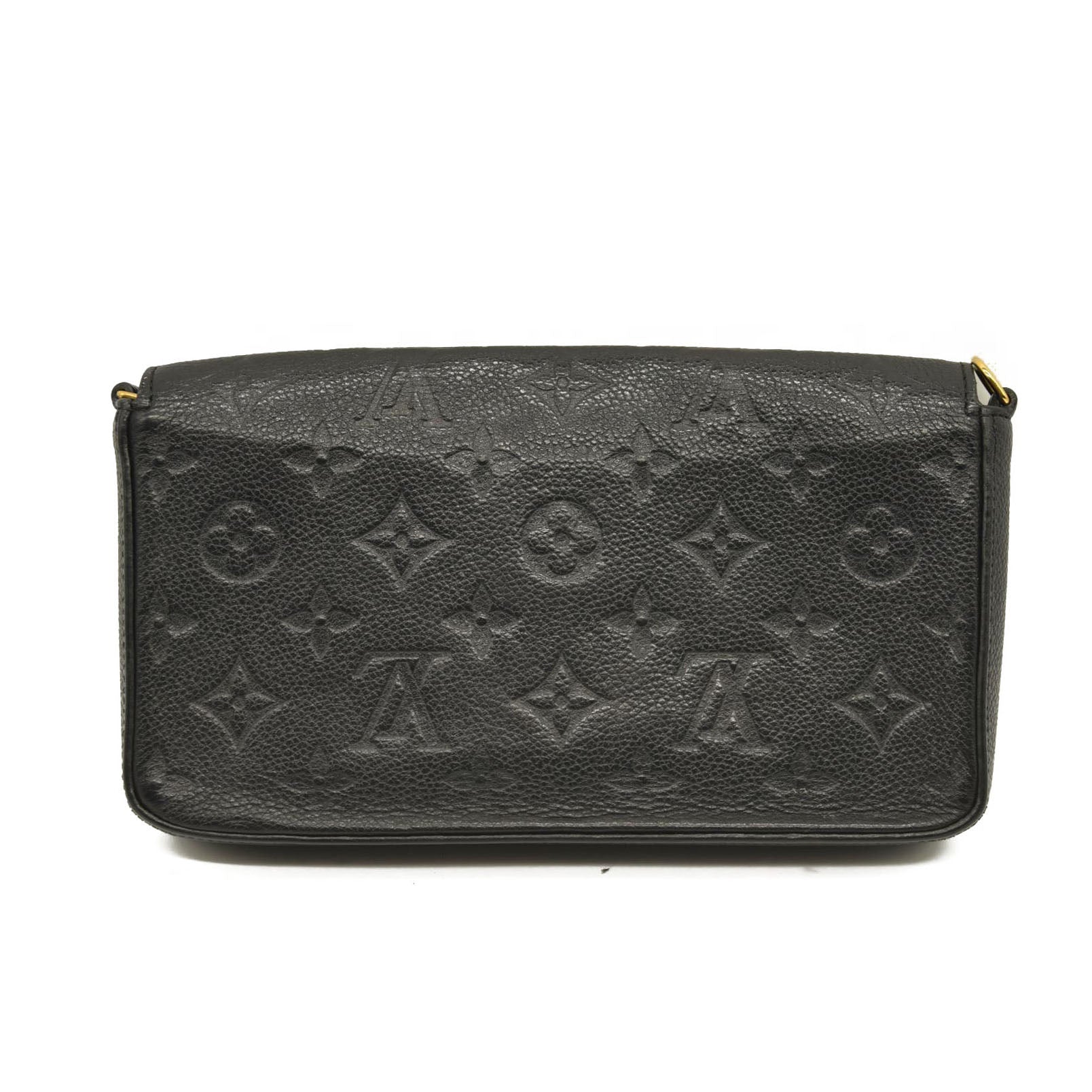 Louis Vuitton  Empreinte Pochette Felicie Chain Wallet Black