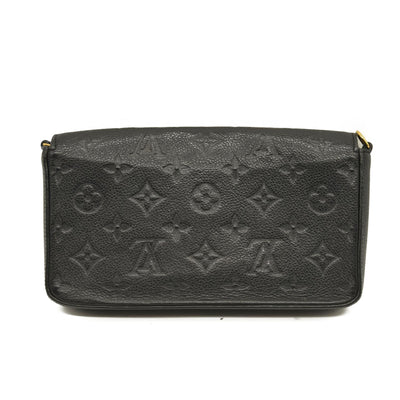 Louis Vuitton  Empreinte Pochette Felicie Chain Wallet Black