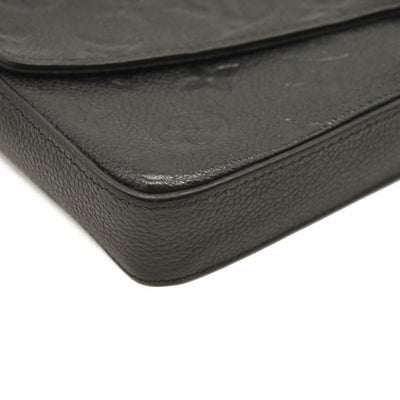 Louis Vuitton  Empreinte Pochette Felicie Chain Wallet Black