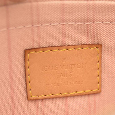 Louis Vuitton  Damier Azur Neo Neverfull MM Rose Ballerine SR2166