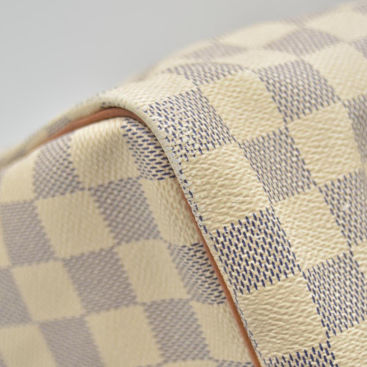 $1630 Louis Vuitton Damier Azur Speedy 30 BA1192 CONSIGNMENT