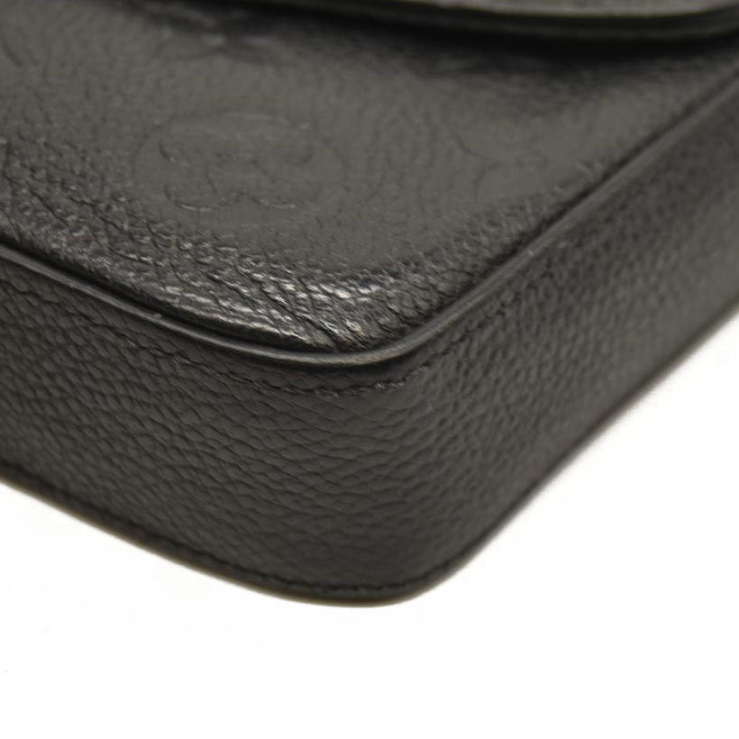 Louis Vuitton  Empreinte Pochette Felicie Chain Wallet Black