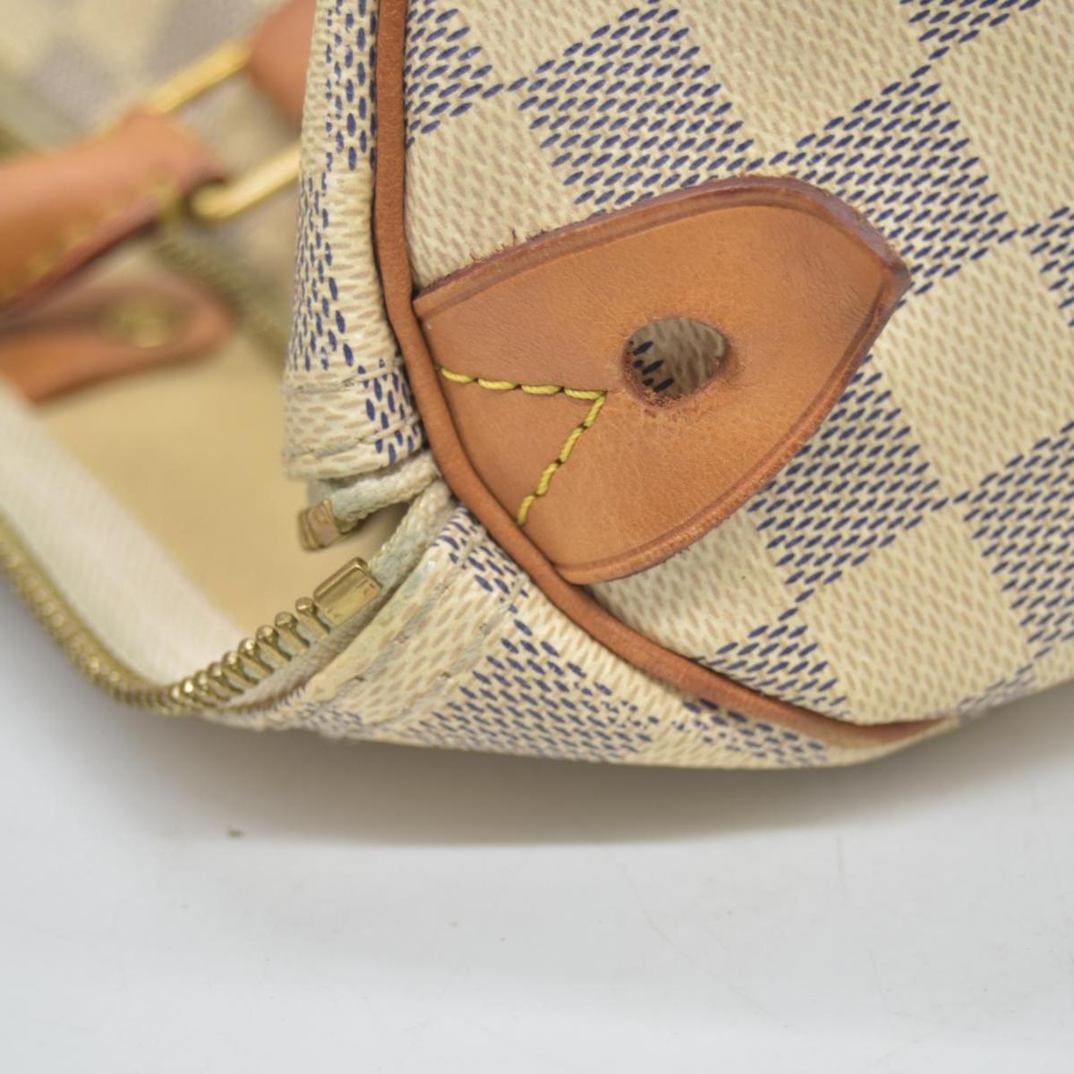 $1630 Louis Vuitton Damier Azur Speedy 30 BA1192 CONSIGNMENT