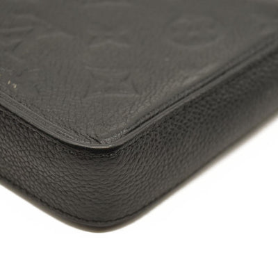Louis Vuitton  Empreinte Pochette Felicie Chain Wallet Black