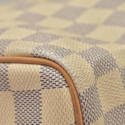 $1550 Louis Vuitton Damier Azur Speedy 30 MB0184