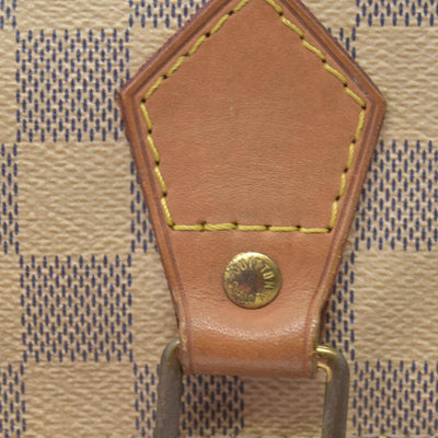 $1550 Louis Vuitton Damier Azur Speedy 30 MB0184