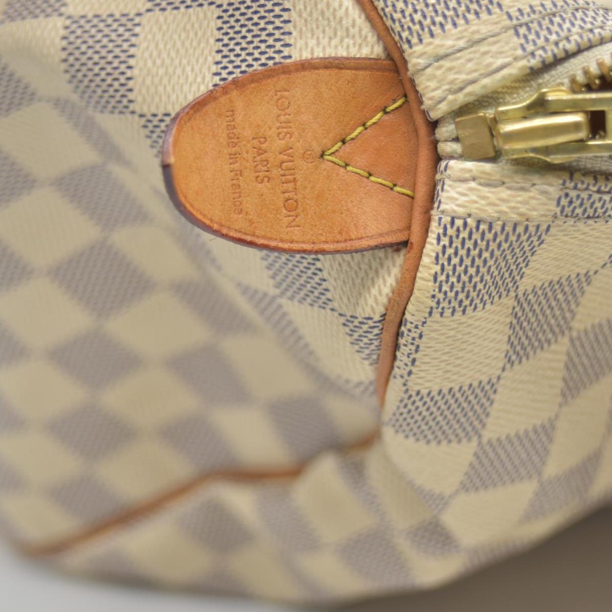 $1630 Louis Vuitton Damier Azur Speedy 30 BA1192 CONSIGNMENT