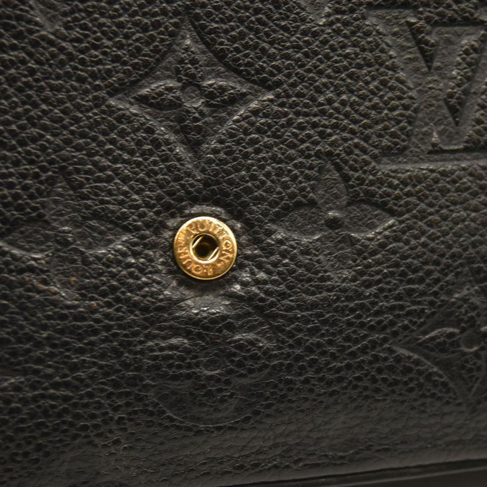 Louis Vuitton  Empreinte Pochette Felicie Chain Wallet Black