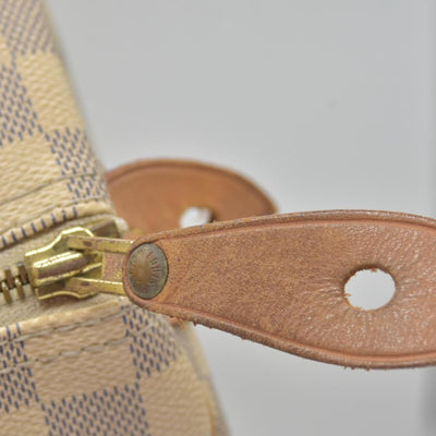 $1550 Louis Vuitton Damier Azur Speedy 30 MB0184