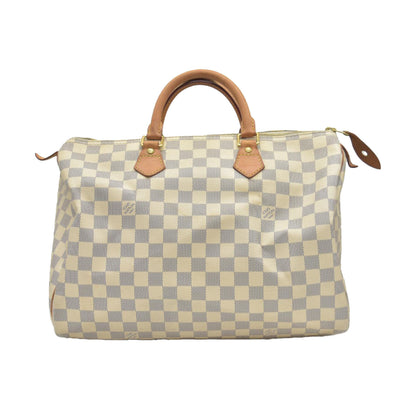 $1630 Louis Vuitton Damier Azur Speedy 30 BA1192 CONSIGNMENT