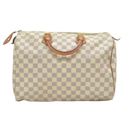 $1630 Louis Vuitton Damier Azur Speedy 30 BA1192 CONSIGNMENT