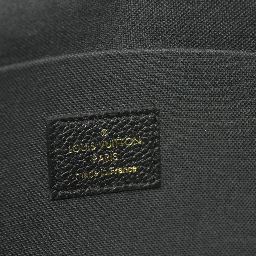 Louis Vuitton  Empreinte Pochette Felicie Chain Wallet Black