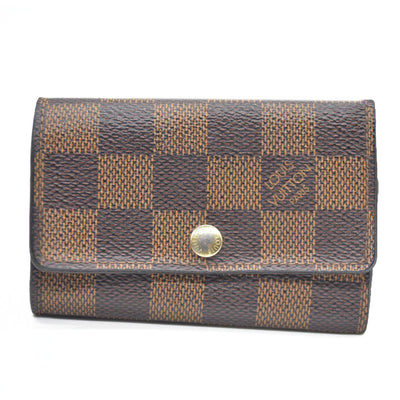Louis Vuitton Damier Multicles 6 Ring Key Case Brown CT4134