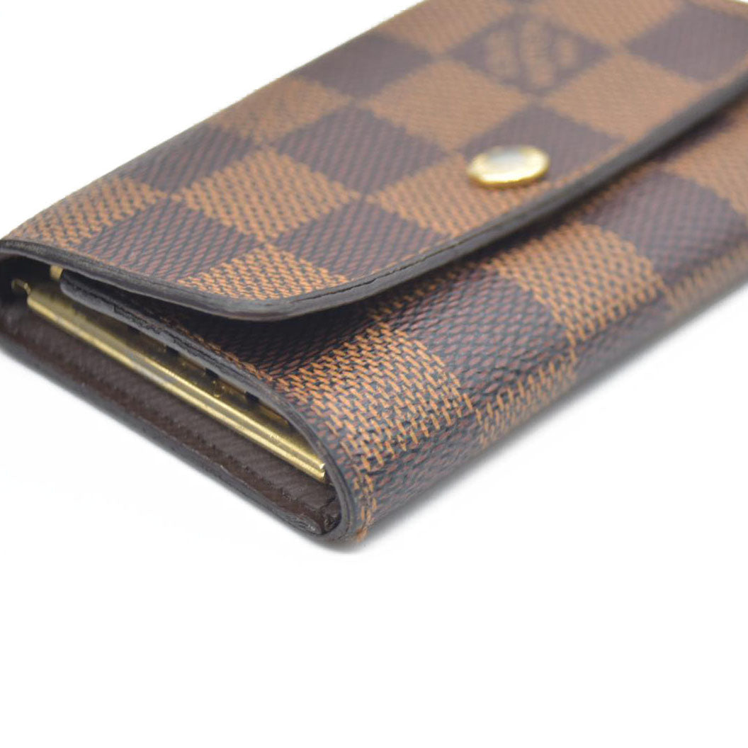 Louis Vuitton Damier Multicles 6 Ring Key Case Brown CT4134