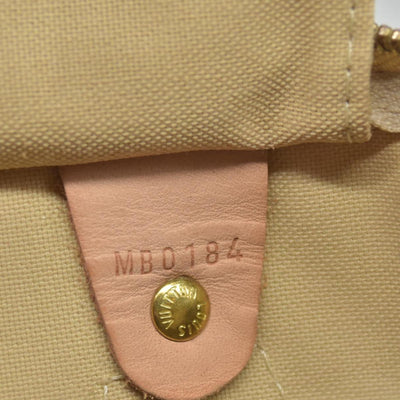 $1550 Louis Vuitton Damier Azur Speedy 30 MB0184