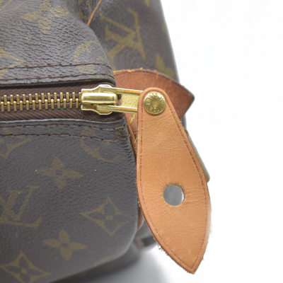 1988 Louis Vuitton Speedy 25 Handbag Monogram Brown 884
