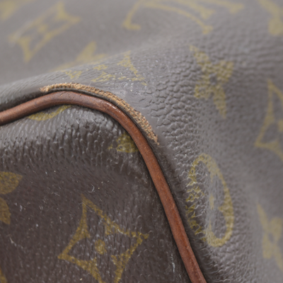 1988 Louis Vuitton Speedy 25 Handbag Monogram Brown 884