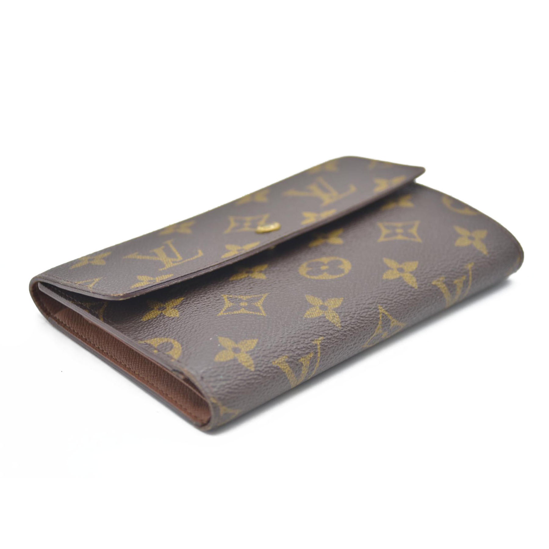 Louis Vuitton Monogram Porte Tresor Etui Papiers Wallet SP1909
