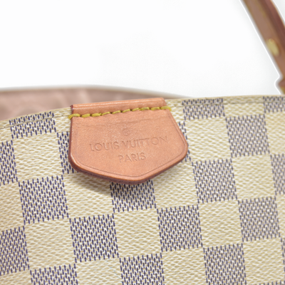 LOUIS VUITTON Damier Azur Graceful PM Tote with Tag $1980