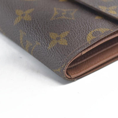 Louis Vuitton Monogram Porte Tresor Etui Papiers Wallet SP1909