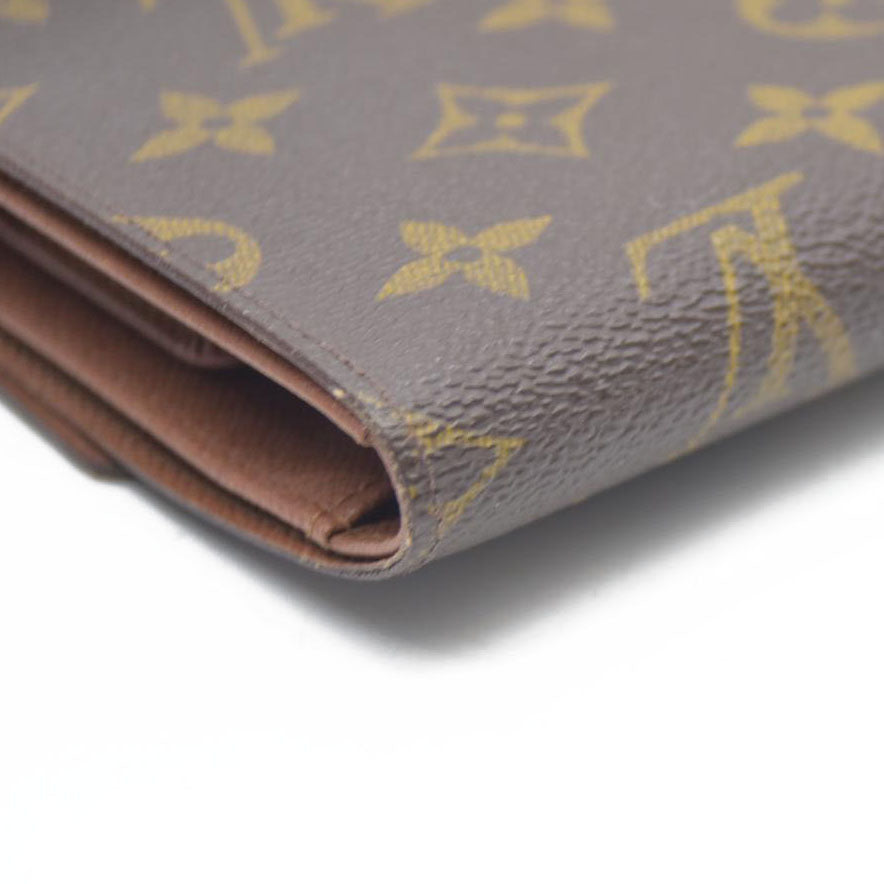 Louis Vuitton Monogram Porte Tresor Etui Papiers Wallet SP1909
