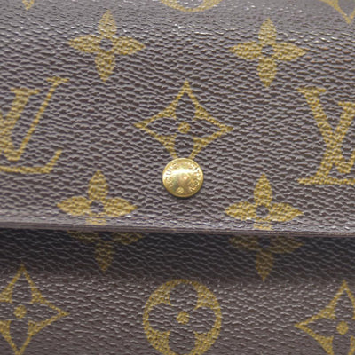 Louis Vuitton Monogram Porte Tresor Etui Papiers Wallet SP1909