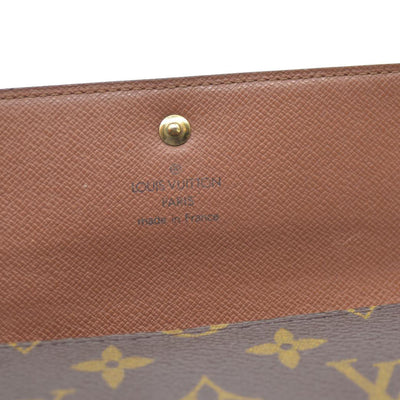 Louis Vuitton Monogram Porte Tresor Etui Papiers Wallet SP1909
