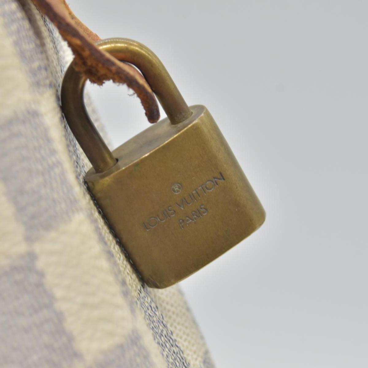 $1490 Louis Vuitton Damier Azur Speedy 25 MB0151