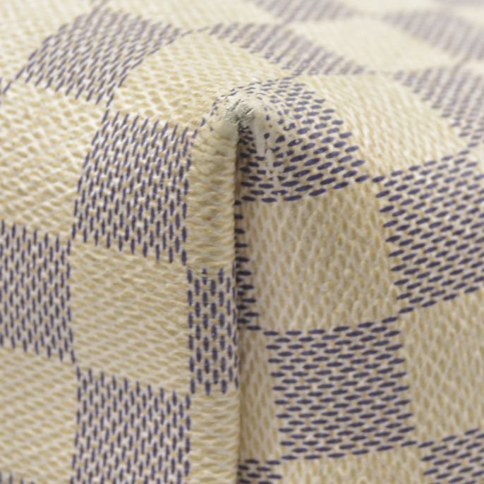 LOUIS VUITTON Damier Azur Graceful PM Tote with Tag $1980