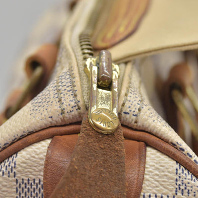 $1490 Louis Vuitton Damier Azur Speedy 25 MB0151