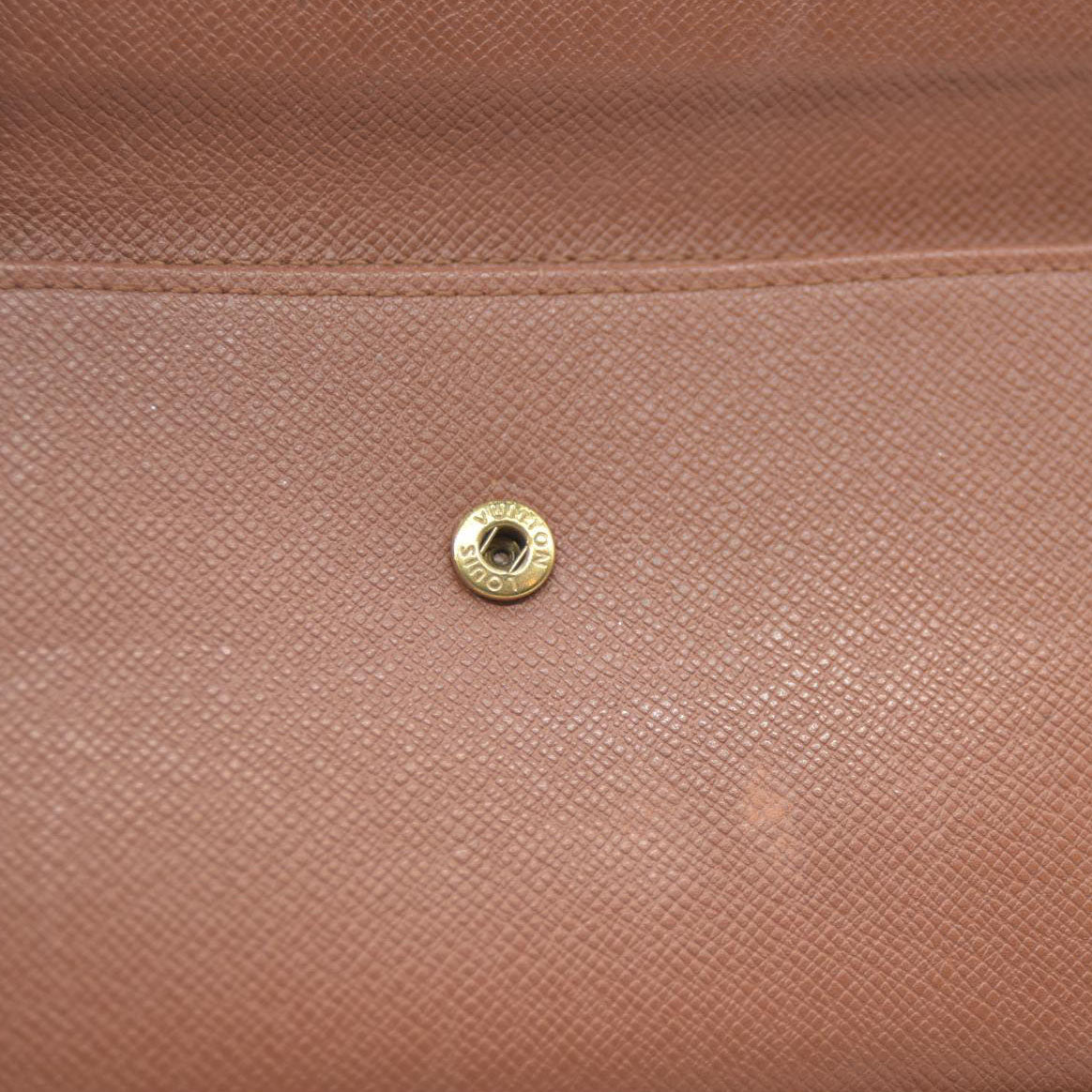 Louis Vuitton Monogram Porte Tresor Etui Papiers Wallet SP1909