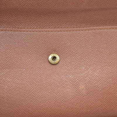 Louis Vuitton Monogram Porte Tresor Etui Papiers Wallet SP1909