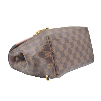 $2040 Louis Vuitton Damier Ebene Clapton Backpack Magnolia Pink