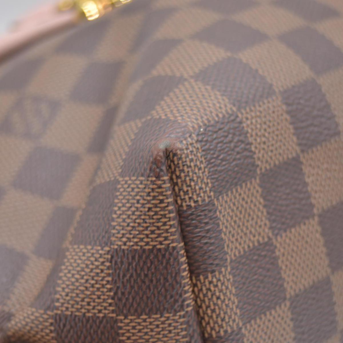 $2040 Louis Vuitton Damier Ebene Clapton Backpack Magnolia Pink