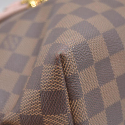 $2040 Louis Vuitton Damier Ebene Clapton Backpack Magnolia Pink