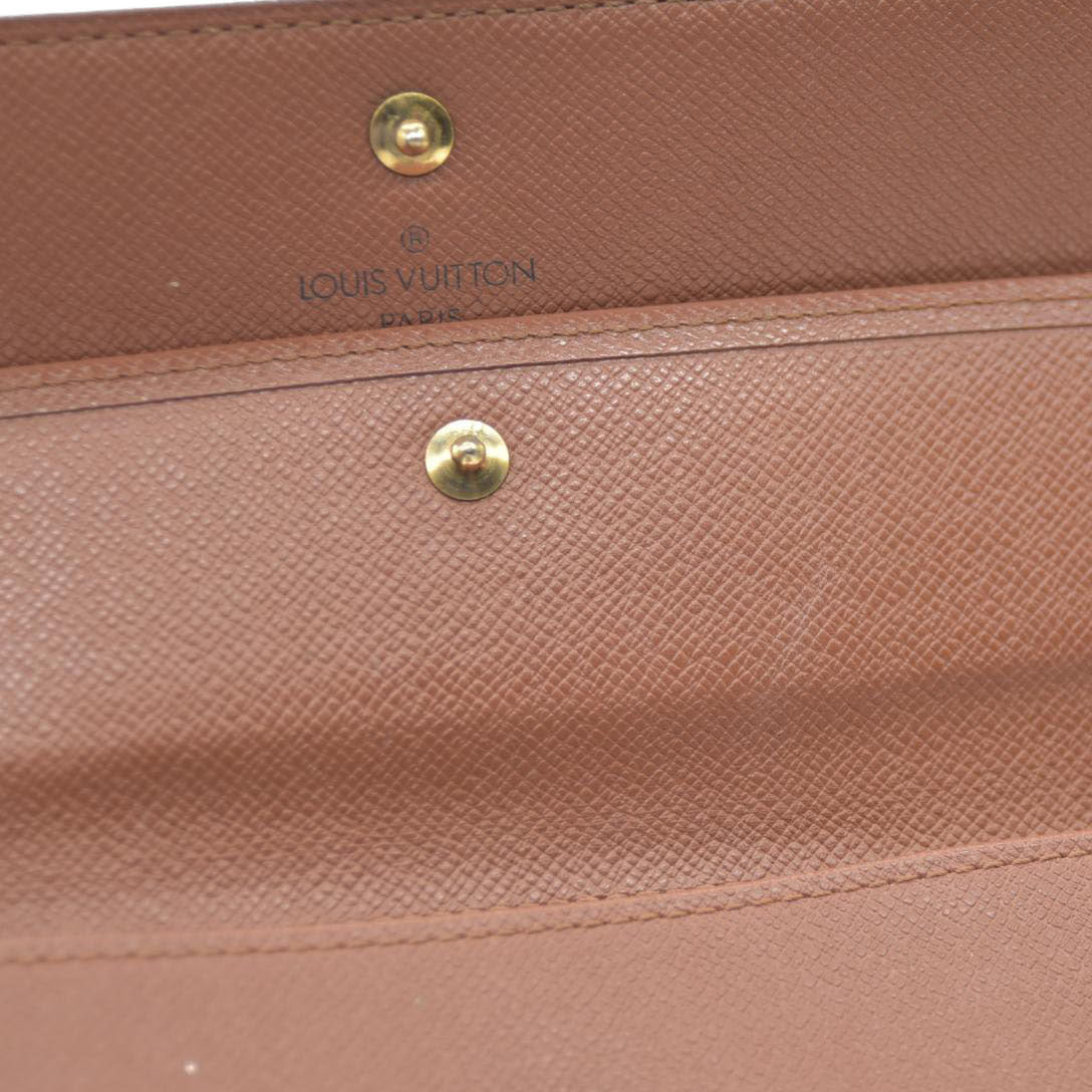 Louis Vuitton Monogram Porte Tresor Etui Papiers Wallet SP1909