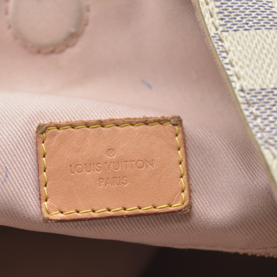 LOUIS VUITTON Damier Azur Graceful PM Tote with Tag $1980